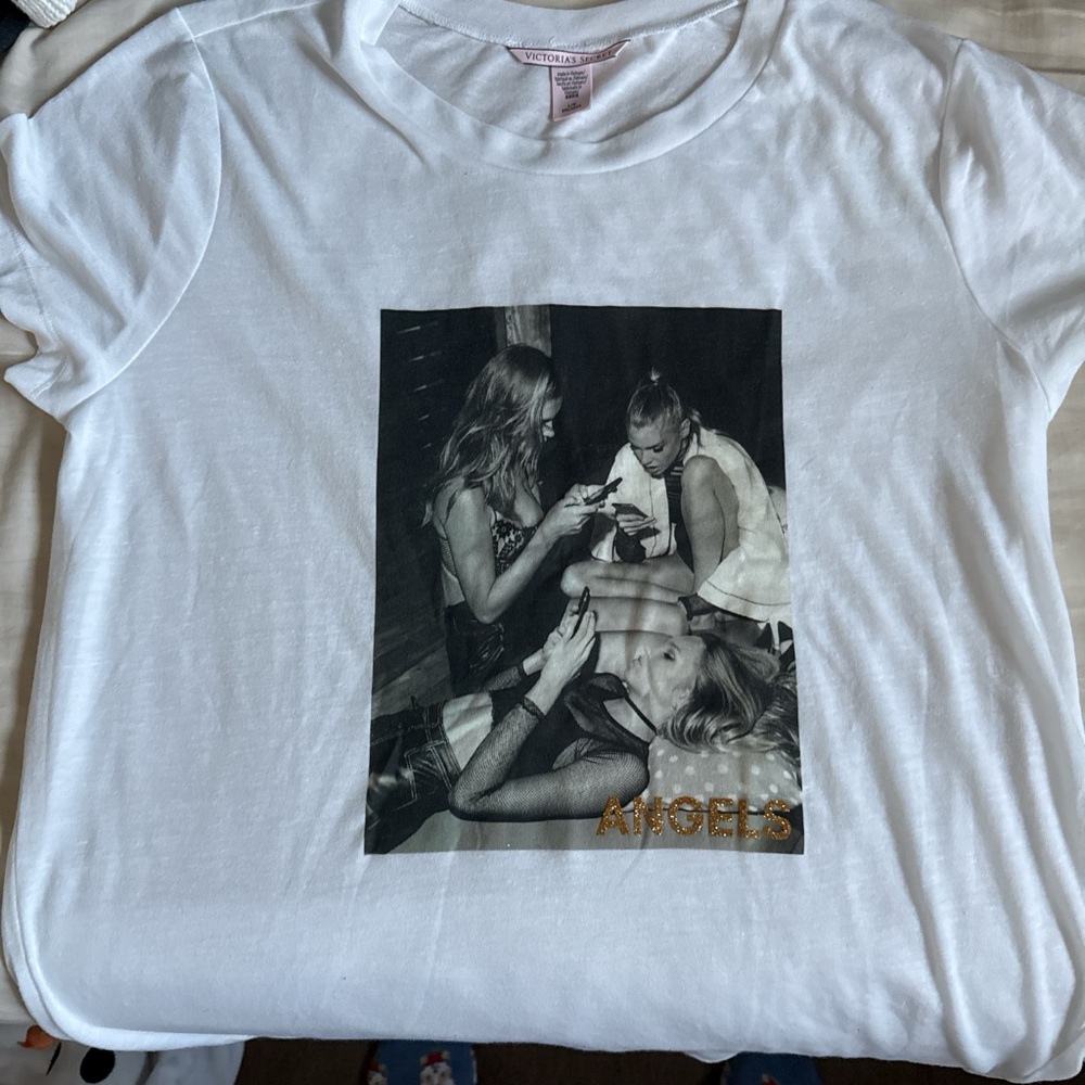 Victoria's Secret White T-Shirt